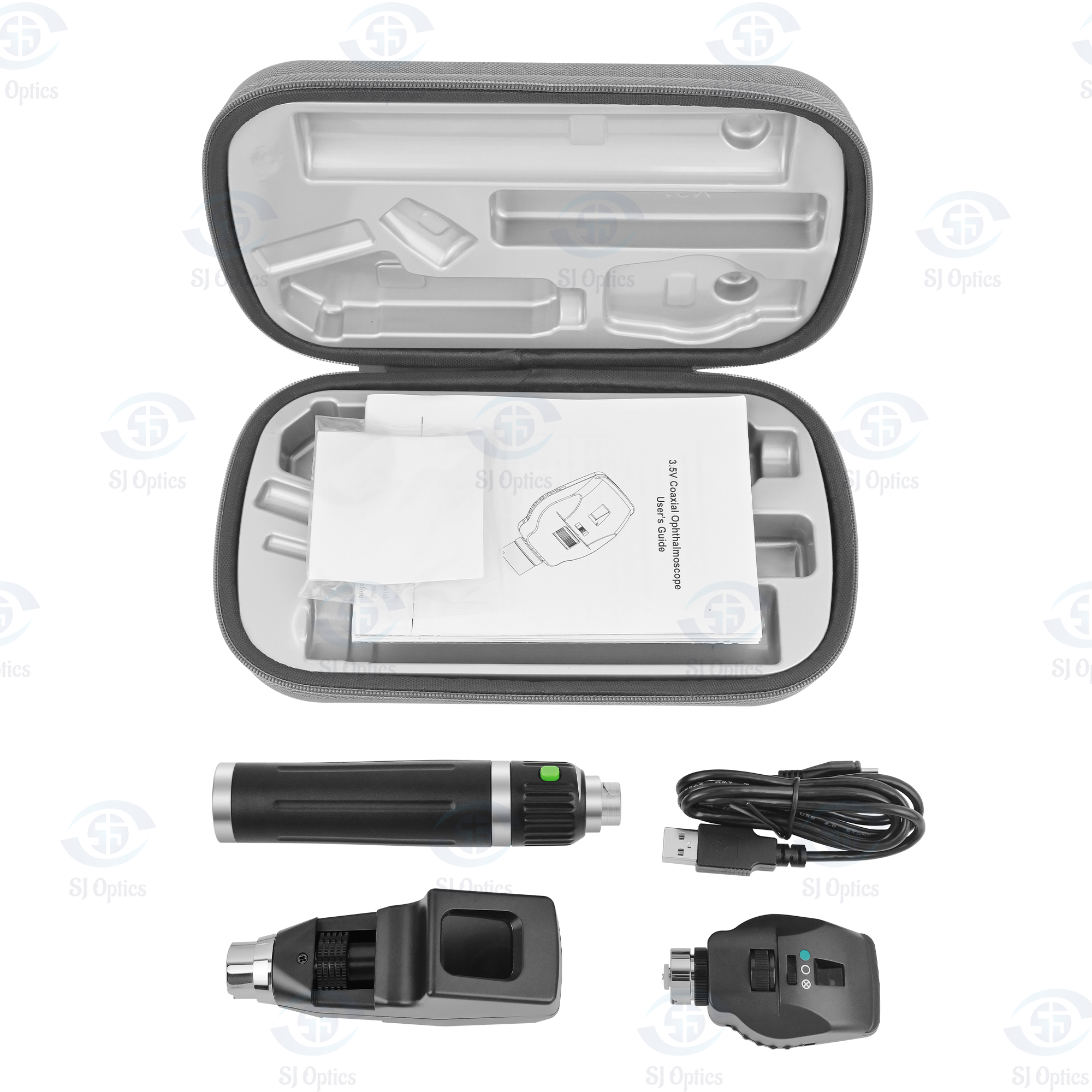 2025 SJ Optics Diagnostic Sets - огляд і ціна Otoscope Ophthalmoscope Set